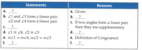 Glencoe Geometry, Chapter 3.2, Problem 30PPS , additional homework tip  2