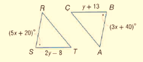 Geometry, Student Edition, Chapter 4, Problem 12MCQ 