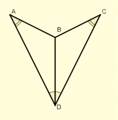 Glencoe Geometry, Chapter 4, Problem 13PT , additional homework tip  2