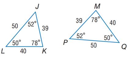 Geometry, Student Edition, Chapter 4.3, Problem 1BCYP 