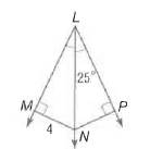 Geometry, Student Edition, Chapter 5, Problem 4MCQ 