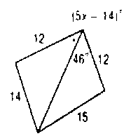 Glencoe Geometry, Chapter 5.6, Problem 43STP 