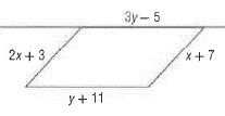 Glencoe Geometry, Chapter 6.3, Problem 5CYU 