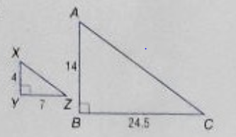 Geometry, Student Edition, Chapter 7, Problem 5PT , additional homework tip  1