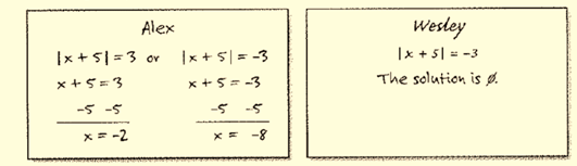 Glencoe Algebra 1, Student Edition, 9780079039897, 0079039898, 2018, Chapter 2.5, Problem 63HP 