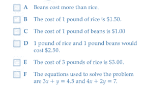 Glencoe Algebra 1, Student Edition, 9780079039897, 0079039898, 2018, Chapter 6.5, Problem 32PFA 