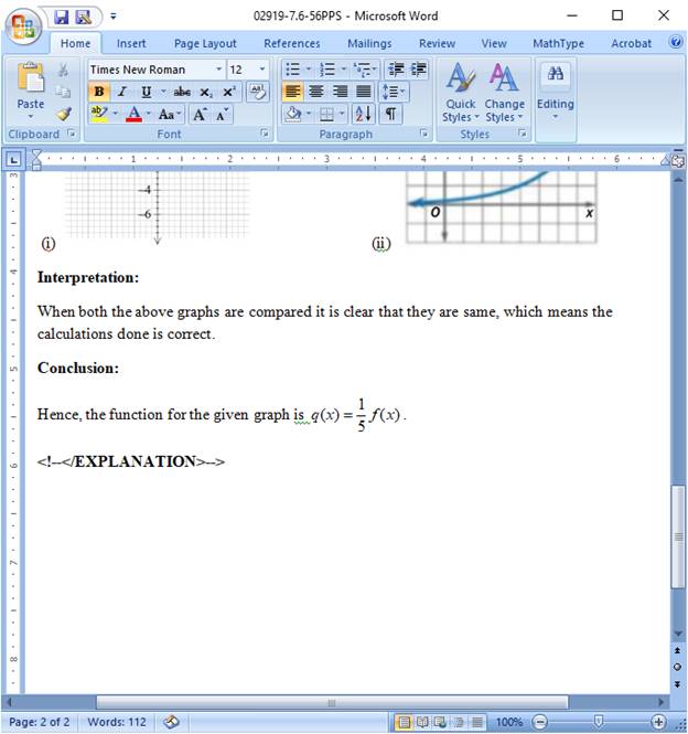 Glencoe Algebra 1, Student Edition, 9780079039897, 0079039898, 2018, Chapter 7.6, Problem 57PPS , additional homework tip  2