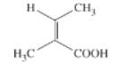 Chapter 11, Problem 25E, Angelic acid, shown below, occurs in symbol root, a herb used as a stimulant. Represent the bonding 