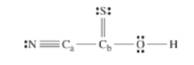 Chapter 11, Problem 99SAE, Consider the molecule with the Lewis structure given below. How many  and  bonds are there? What is 