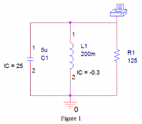 ELECTRIC CIRCUITS W/PSPICE MANUAL >P<, Chapter 8, Problem 1P , additional homework tip  1