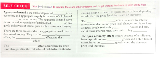Economics Today: The Macro View (18th Edition), Chapter 10, Problem 10.2SC 