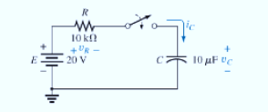 Chapter 10, Problem 19P, For the circuit in Fig. 10.94, composed of standard values: a. Determine the time constant of the 