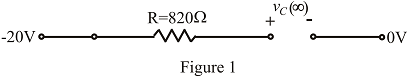 Chapter 10, Problem 33P, The capacitor in Fig. 10.103 is initially charged to 10 V with the polarity shown. Write the 