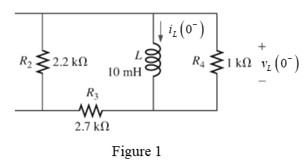 Chapter 11, Problem 26P, For the network in Fig. 11.93, the switch is closed at t=0s. a. Determine vL at t=25ms. b. Find vL 