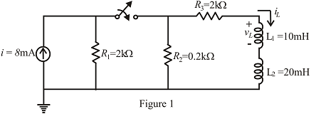 Chapter 11, Problem 43P, For the network in Fig. 11.108: a. Write the mathematical expressions for the voltage vL and the 