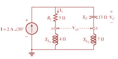 Chapter 17, Problem 6P, For the network in Fig. 17.43: a. Find the current I1. b. Calculate the voltage VC using the voltage 