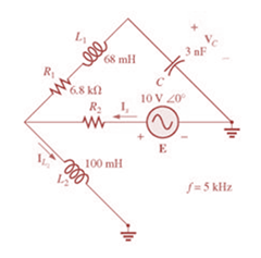Chapter 17, Problem 8P, For the network in Fig. 17.45: a. Find the source current IS. b. Find the voltage across the 