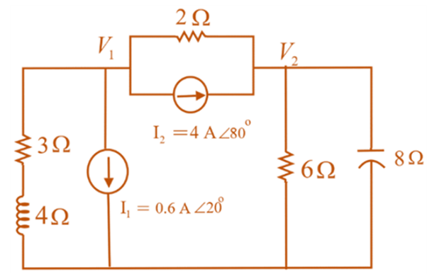 Chapter 18, Problem 18P, Determine the nodal voltages for the network of Fig. 18.78. 