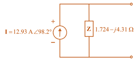 Chapter 18, Problem 2P, Convert the voltage source in Fig. 18.62 to a current source. Fig. 18.62 