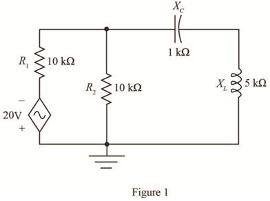 Chapter 19, Problem 26P, Determine the ThĂ©venin equivalent circuit for the network external to the 5 k  inductive reactance 