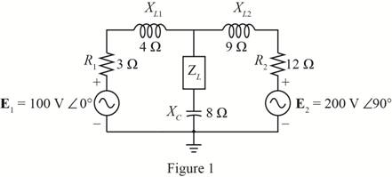 Chapter 19, Problem 51P, Find the load impedance ZL for the network of Fig. 19.136 for maximum power to the load, and find 