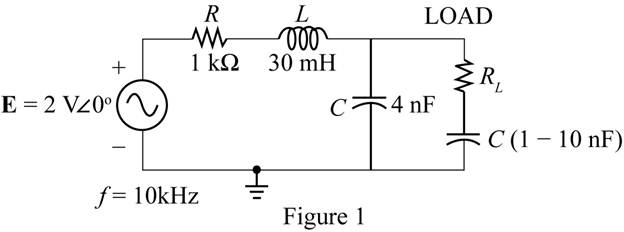 Chapter 19, Problem 57P, a. For the network in Fig. 19.139, determine the level of capacitance that will ensure maximum power 