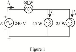 Chapter 20, Problem 1P, For the battery of bulbs (purely resistive) appearing in Fig. 20.48 : a. Determine the total power 