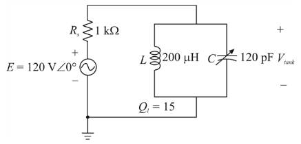 Chapter 21, Problem 15P, The network of Fig. 21.56 has a supply with an internal resistance of 1 k  an emf of 120 V, and a 