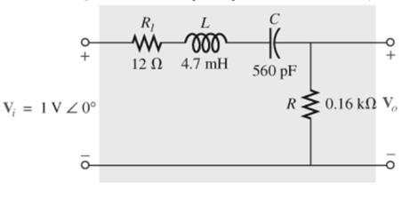 Chapter 22, Problem 29P, For the band-pass filter in Fig. 22.112 