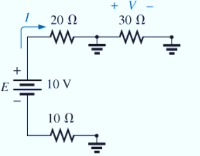 Chapter 5, Problem 15P, For each configuration of Fig. 5.102, find the current I and the voltage V. 