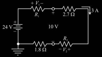 Chapter 5, Problem 27P, Using Kirchhoffs voltage law, find the unknown voltages for the configurations in Fig. 5.114. 