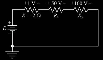 Chapter 5, Problem 28P, Determine the values of the unknown resistors in Fig. 5.115 using only the provided voltage levels. 