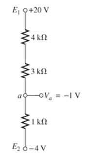 Chapter 6, Problem 47P, The voltage Va for the network in Fig. 6.109, is 1V. If it suddenly jumped to 20 V, what could have 