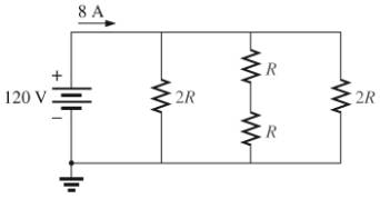Chapter 7, Problem 13P, Find the value of each resistor for the network of Fig. 7.76. Fig. 7.76 