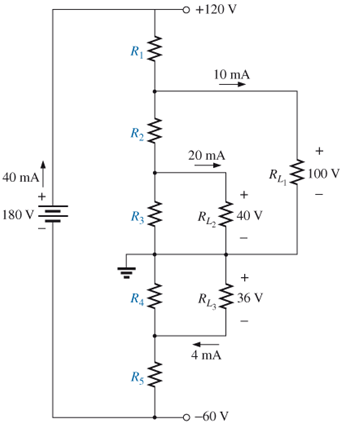 Chapter 7, Problem 30P, Determine the voltage divider supply resistors for the configuration in Fig. 7.93 Also determine the 