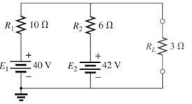 Chapter 9, Problem 39P, Using Millmans theorem, find the current through and voltage across the resistor RL in Fig.9.151. 