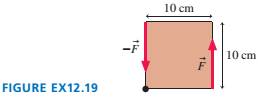Chapter 12, Problem 19EAP, In FIGURE EX12.19, what magnitude force provides 5.0 N m net torque about the axle? 