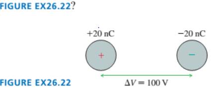 Chapter 26, Problem 22EAP, What is the capacitance of the two metal spheres shown in 