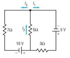 Chapter 11.1, Problem 77AE, Electricity: Kirchhoffâ€™s Rules An application of Kirchhoffâ€™s Rules to the circuit shown results 