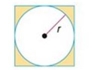 Chapter 2.6, Problem 10AE, 10. A circle of radius r is inscribed in a square. see the figure. (a) Express the area A of the 