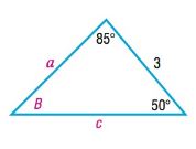 Chapter 8.2, Problem 11AYU, In Problems 9-16, solve each triangle. 