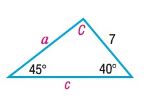 Chapter 8.2, Problem 13AYU, In Problems 9-16, solve each triangle. 