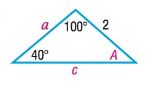 Chapter 8.2, Problem 15AYU, In Problems 9-16, solve each triangle. 