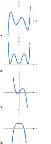 Chapter 5, Problem 5RE, 
In Exercises 5 –8, use the Leading Coefficient Test to determine the end behavior of the graph of 