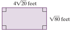 Chapter 7.4, Problem 82E, Exercises 81–84 involve the perimeter and area of various geometric figures. Refer to Table 1.6 on 