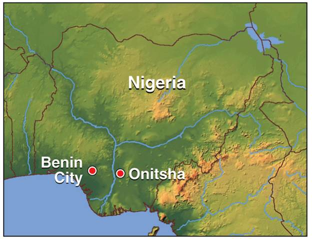 Chapter 6.5, Problem 31E, Map Scale On a map of Nigeria, the cities of Benin City and Onitsha are 6.5 centimeters apart. The 