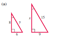 Chapter 1.2, Problem 10Q, Find the values of x and y. , example  1