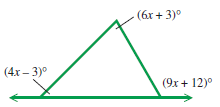 Chapter 1.2, Problem 17E, Find the measure of each marked angle. In Exercises 1922, m and n are parallel. See Examples 1 and 