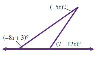 Chapter 1.2, Problem 18E, Find the measure of each marked angle. In Exercises 1922, m and n are parallel. See Examples 1 and 