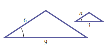 Chapter 1.2, Problem 56E, Find the unknown side lengths in each pair of similar triangles. See Example 4. 